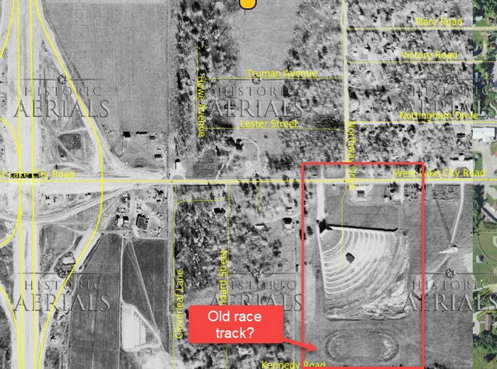 55-Hi Drive-In Theatre - 1960 Aerial Photo (newer photo)